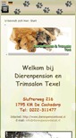 Mobile Screenshot of dierenpensiontexel.nl